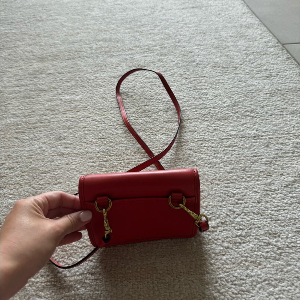 Red Mini Crossbody Bag - Picture 4 of 5